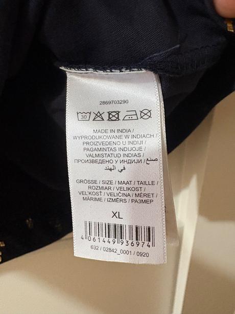 Montego tričko so zlatými kotvami l, l