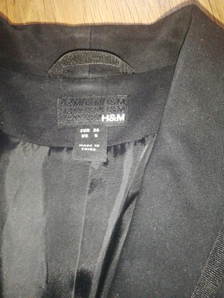 Sako v top stave, h&m,36
