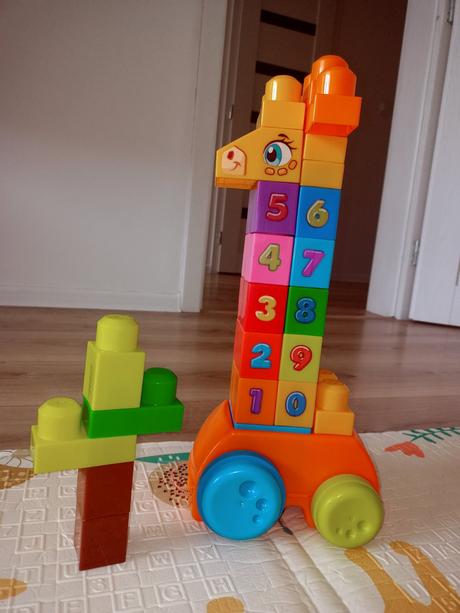Lego mega blocks žirafa, 