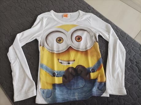 Tričko s dlhým rukávom mimoň, 134