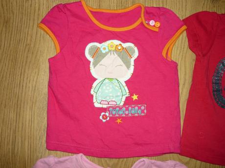 Tričká s krátkym rukávom viac kusov -68, baby,68