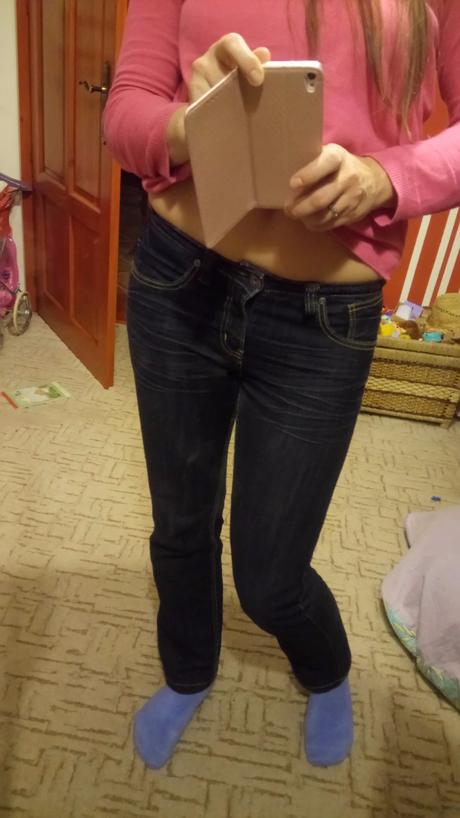 Rifle nohavice tmavomodré , m