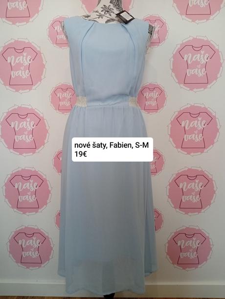 Nové krásne šaty s-m, 36 / 38 / m / s