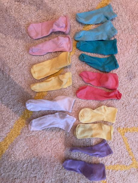 9parov letných ponožiek, f&f,23