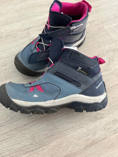 Dievčenské outdoorové topánky, quechua,32