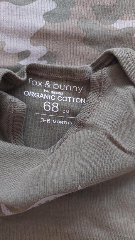 Body 3 ks, 68, fox & bunny,68