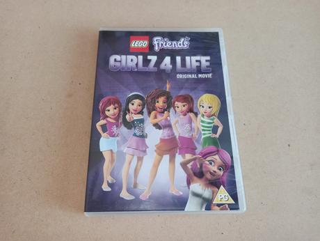 Dvd lego friends - girlz 4 life original movie, 