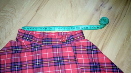 Karovaná ( retro ) suknička, 122