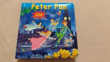Puzzle knižka peter pan, 