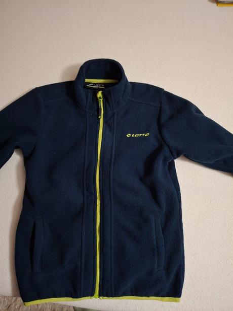 Flísová bundička, lotto,128