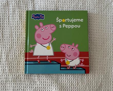 Kniha športujeme s peppou,