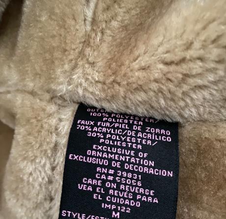 Baby phat umelý kožuštek, m