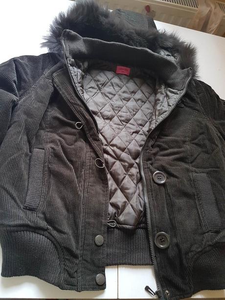 Dámska menčestrová bundička zateplená, xxl