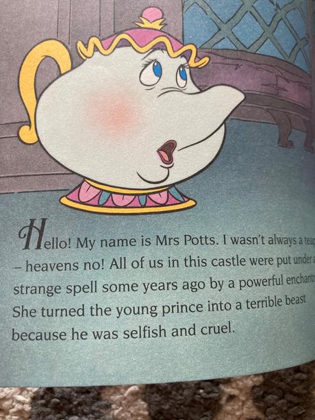 Disney's beauty and the beast the teapot's tale, 