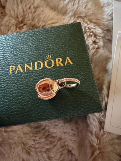 Pandora original privesok-koralka lienka, pandora