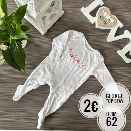 Overalové pyžamko, george,62