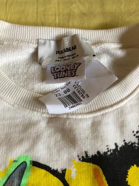 Mikina looney tunes nová, pull&bear,s