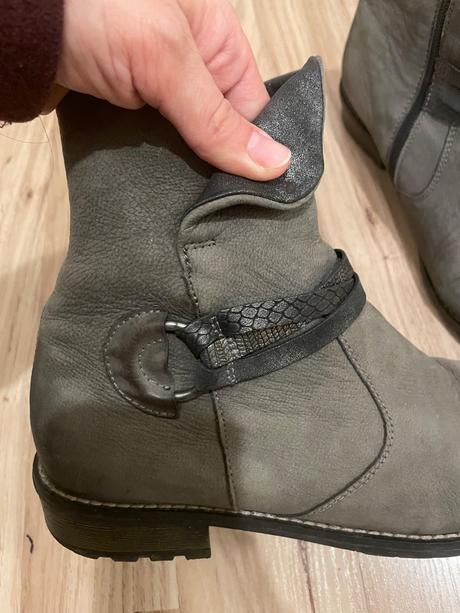 Prechodné jemne zateplene čižmy-remonte, 37