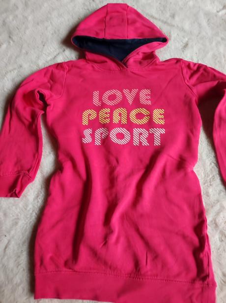 Mikinové šaty., bonprix,140