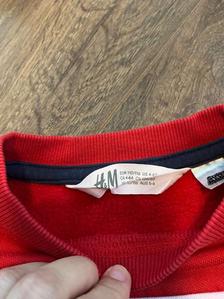 Mikina 110/116, h&m,110