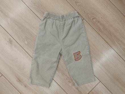 Menčestrové nohavice, berti,80