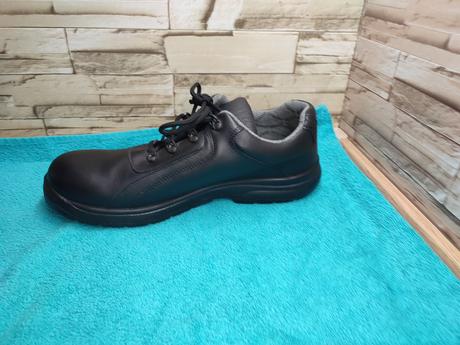 Prabos 46 - čierne kožené gore-tex topánky, 46