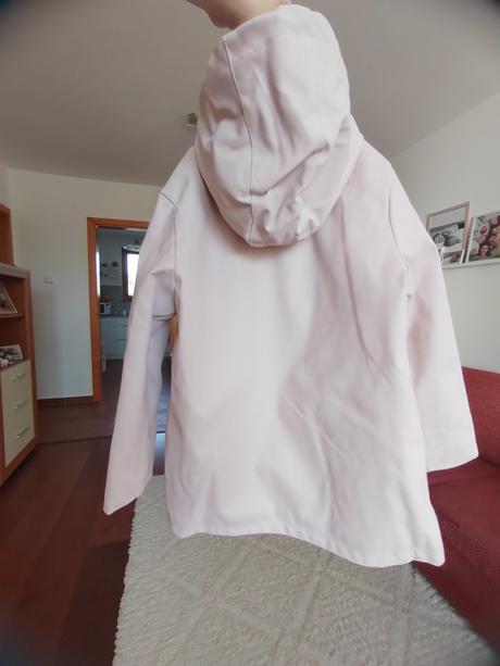 Zimná bunda - jemne ružová mango v.134, mango,134