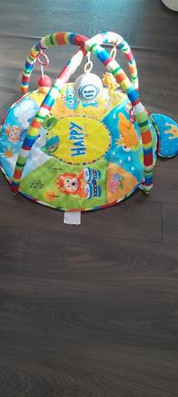 Hracia deka s hracím modulom baby mix safari, 