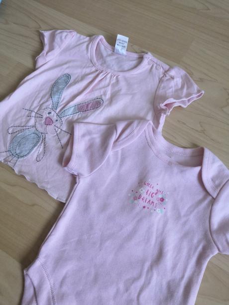 Tričko + body pre malú slečnu, 50–62