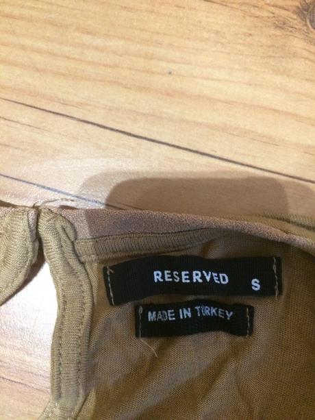 Dámske tričko s volánom, reserved,s