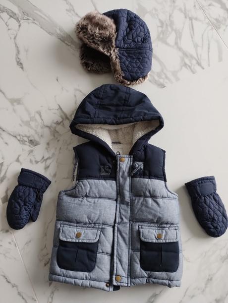 Vesta s baranicou a rukavicami, george,86