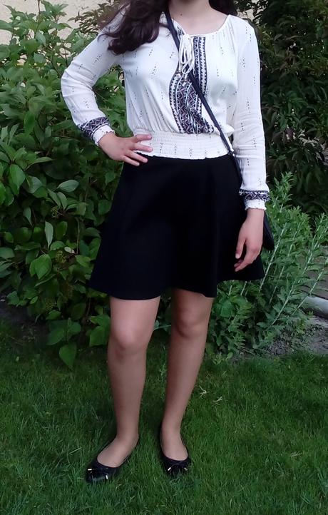 Blúzka a sukňa h&m, h&m,38