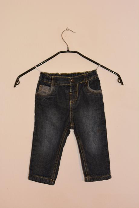 Zateplene rifle podsite flisom, h&m,80