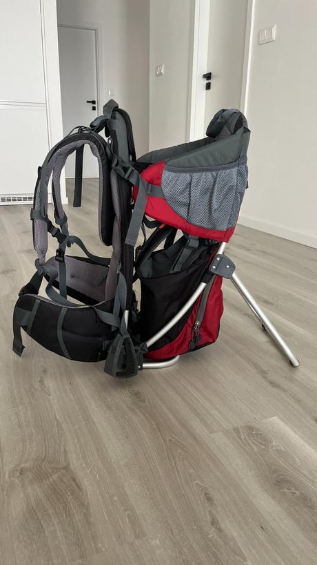 Turistiský nosič corazon panda červený, 