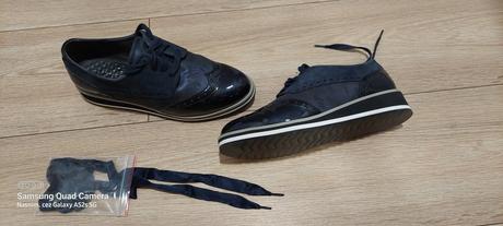 Kožené topánky caprice, 37