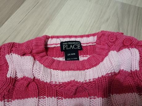 Teply pleteny svetrik, children's place,86