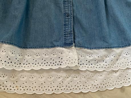 Zara rifľové šaty, zara,m