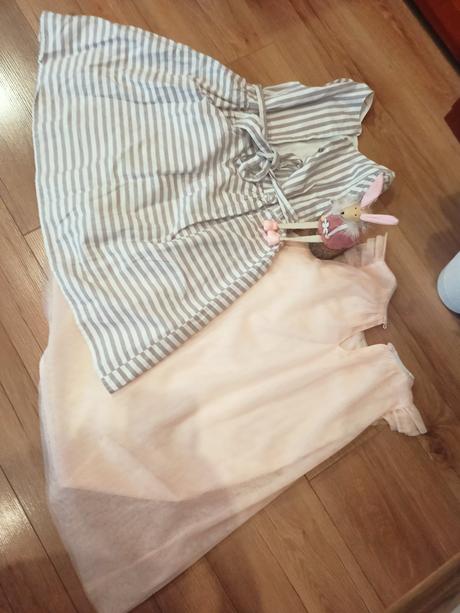 H&m trblietkami šaty, h&m,116