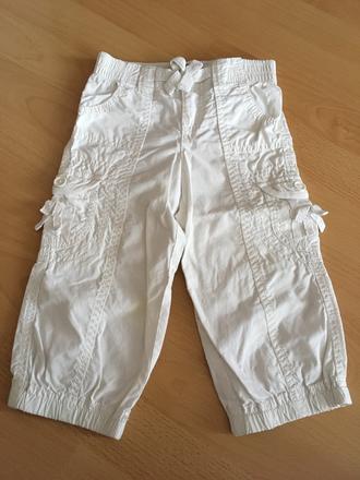 Biele letne nohavice benetton, benetton,98