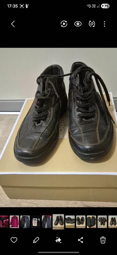 Kožené topánky, baťa,41