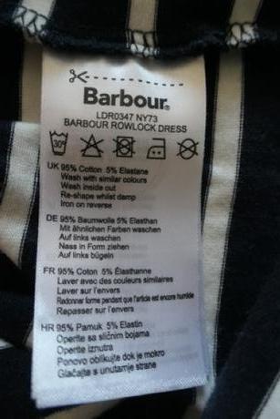 Barbour luxusne damske pohodlne namornicke saty, m