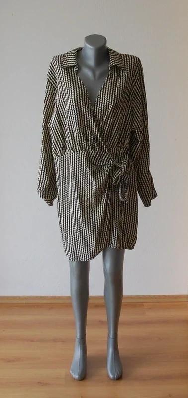 Dámske zavinovacie šaty, h&m,l