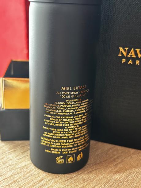 Navitus parfumes miel extase, 