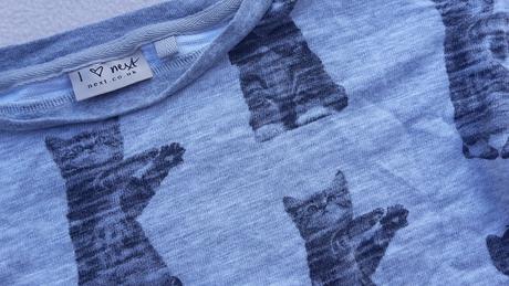 Kratka mikinka s macickami, next,110