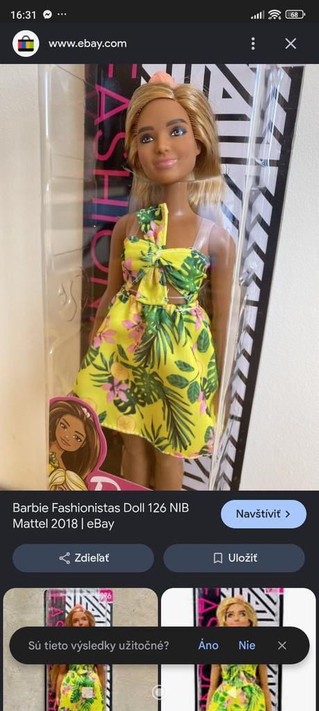 Barbie fashionistas 126,