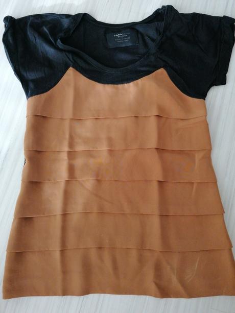 Cierno hnede tricko, zara,s
