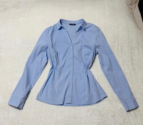 Bledomodrá košeľa s elastanom zn. orsay, orsay,m