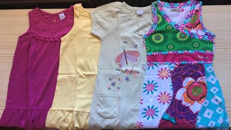 Letný balíček pre dievčatko veľ. 122/128, 122–134