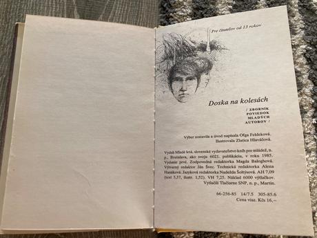 Doska na kolesách-prvé vyd.1985,