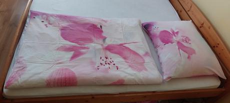Ružové posteľné obliečky, 